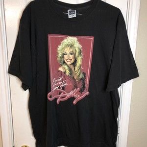 Vintage 90s Dolly Parton T Shirt Country Size XXL 2XL “I will always love you”